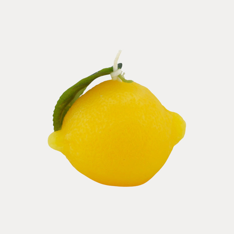 Kerze Lemon - gelb