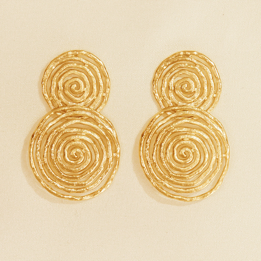 Ohrringe Spira - gold