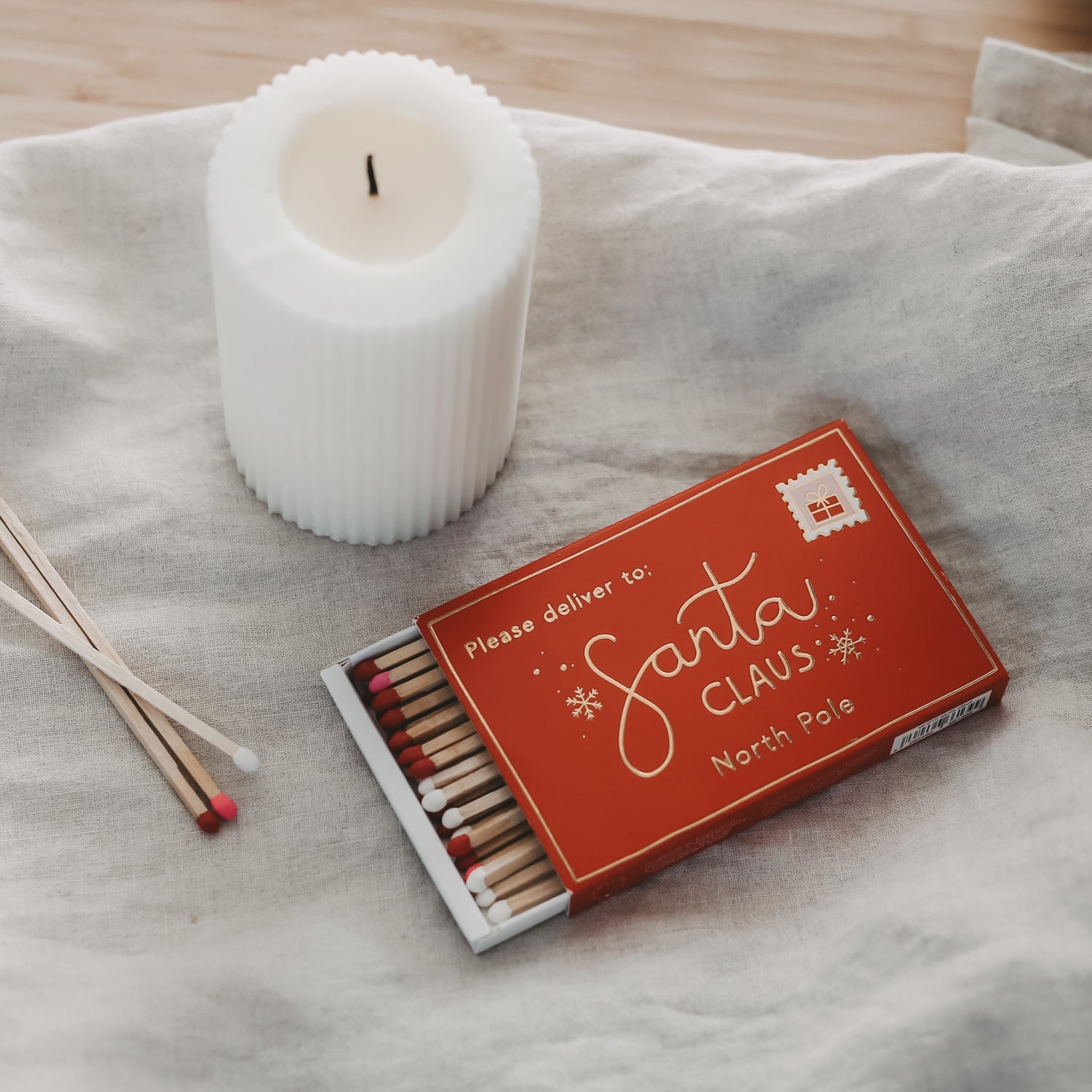Streichölzer Santa Claus