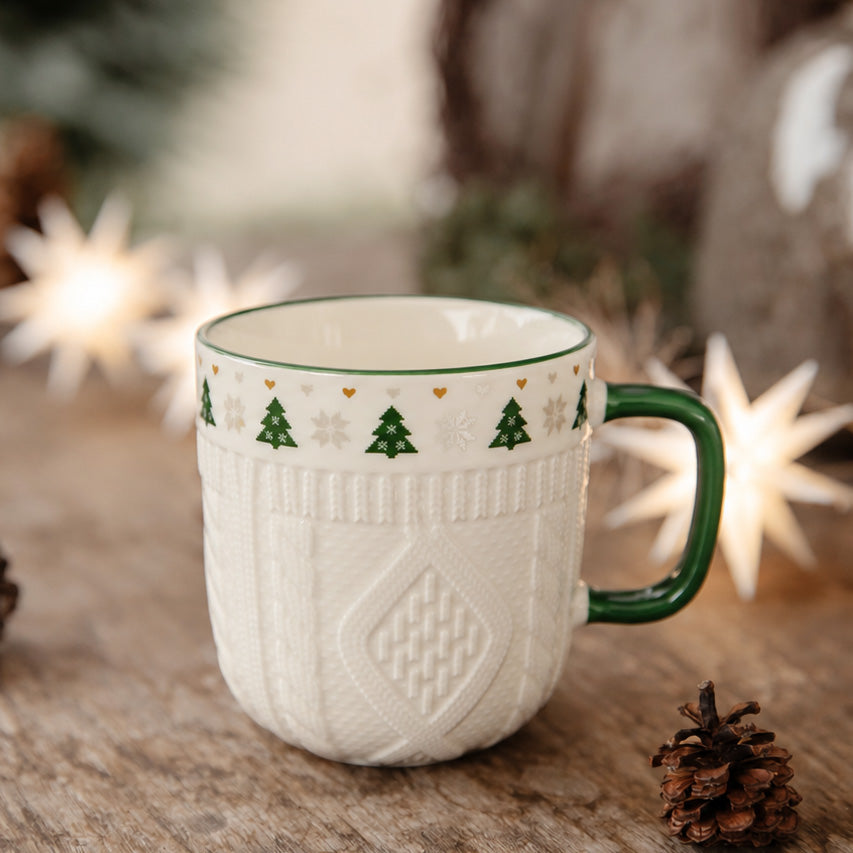 Tasse Tannenbaum - grün