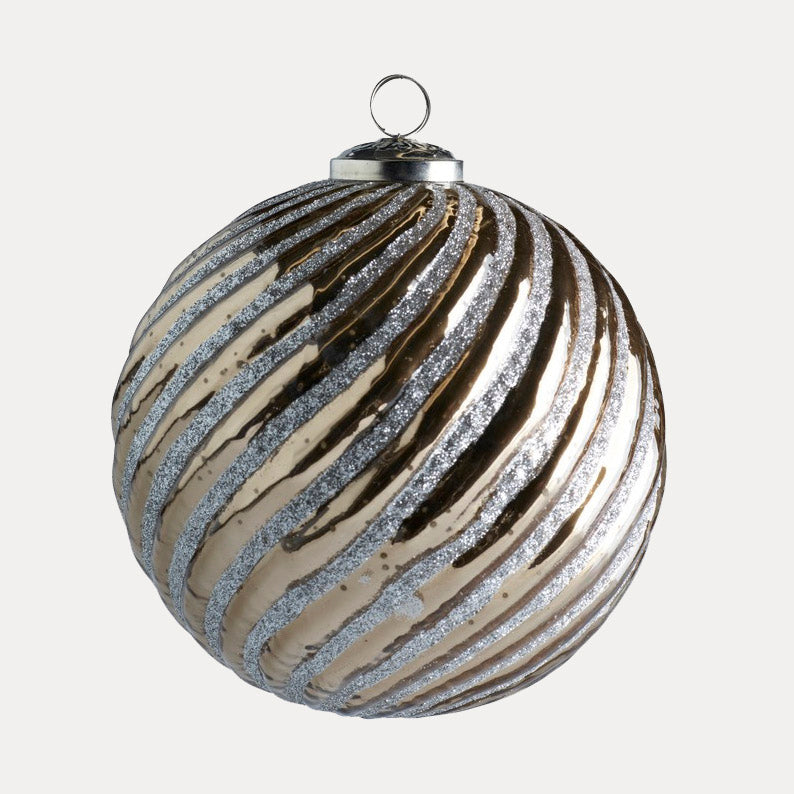 Weihnachtskugel Spinball - Caramel