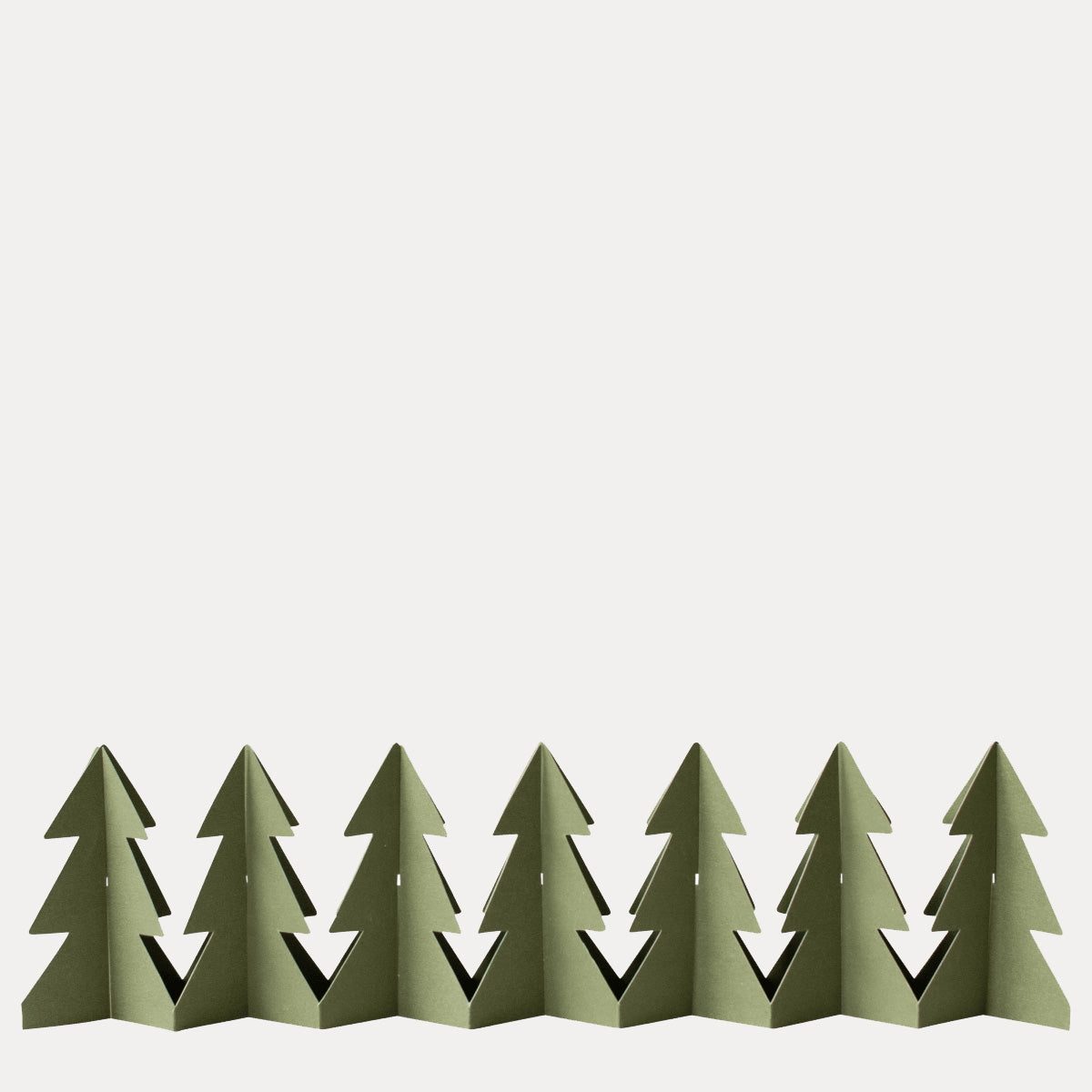 Tree in a row - grün