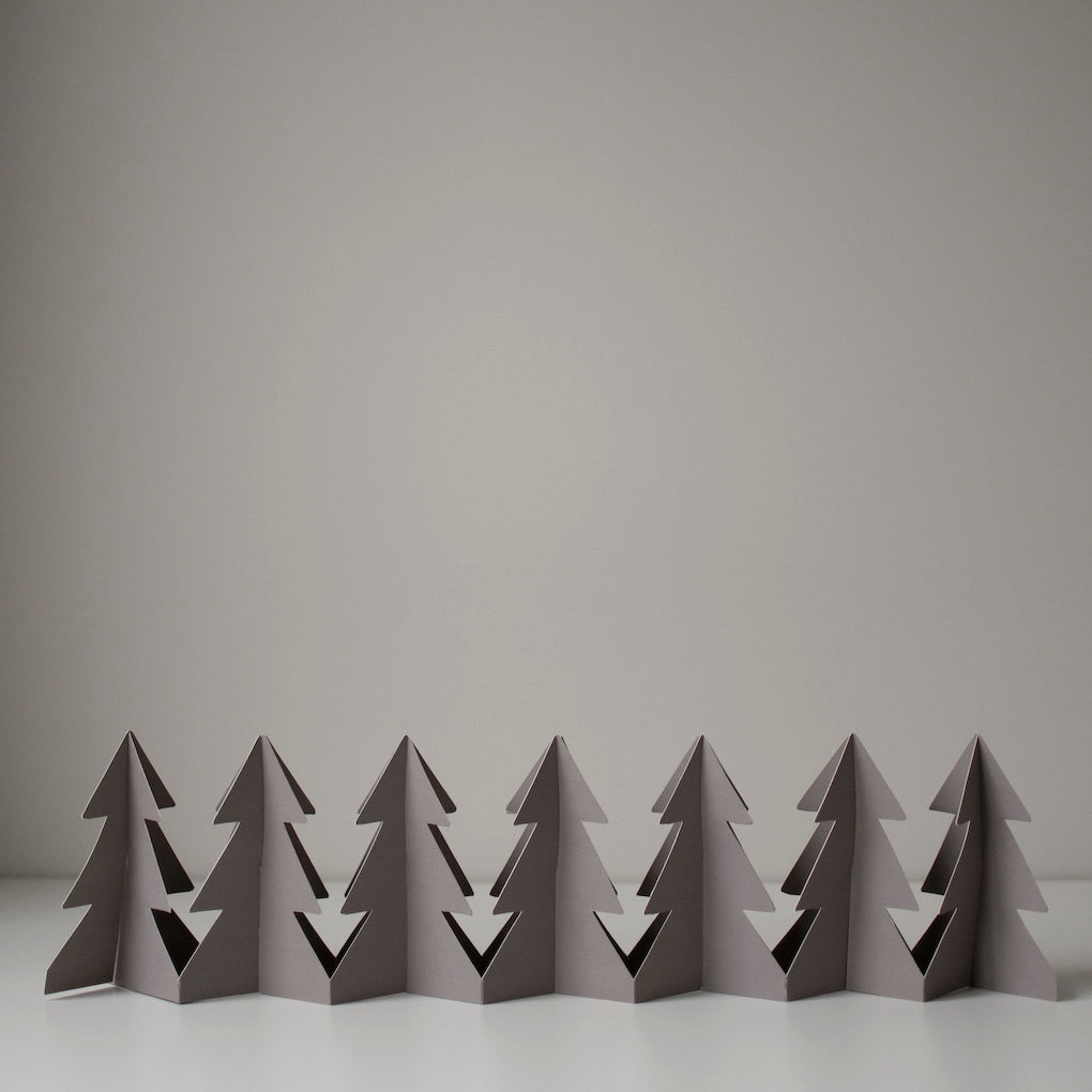 Tree in a row - mole