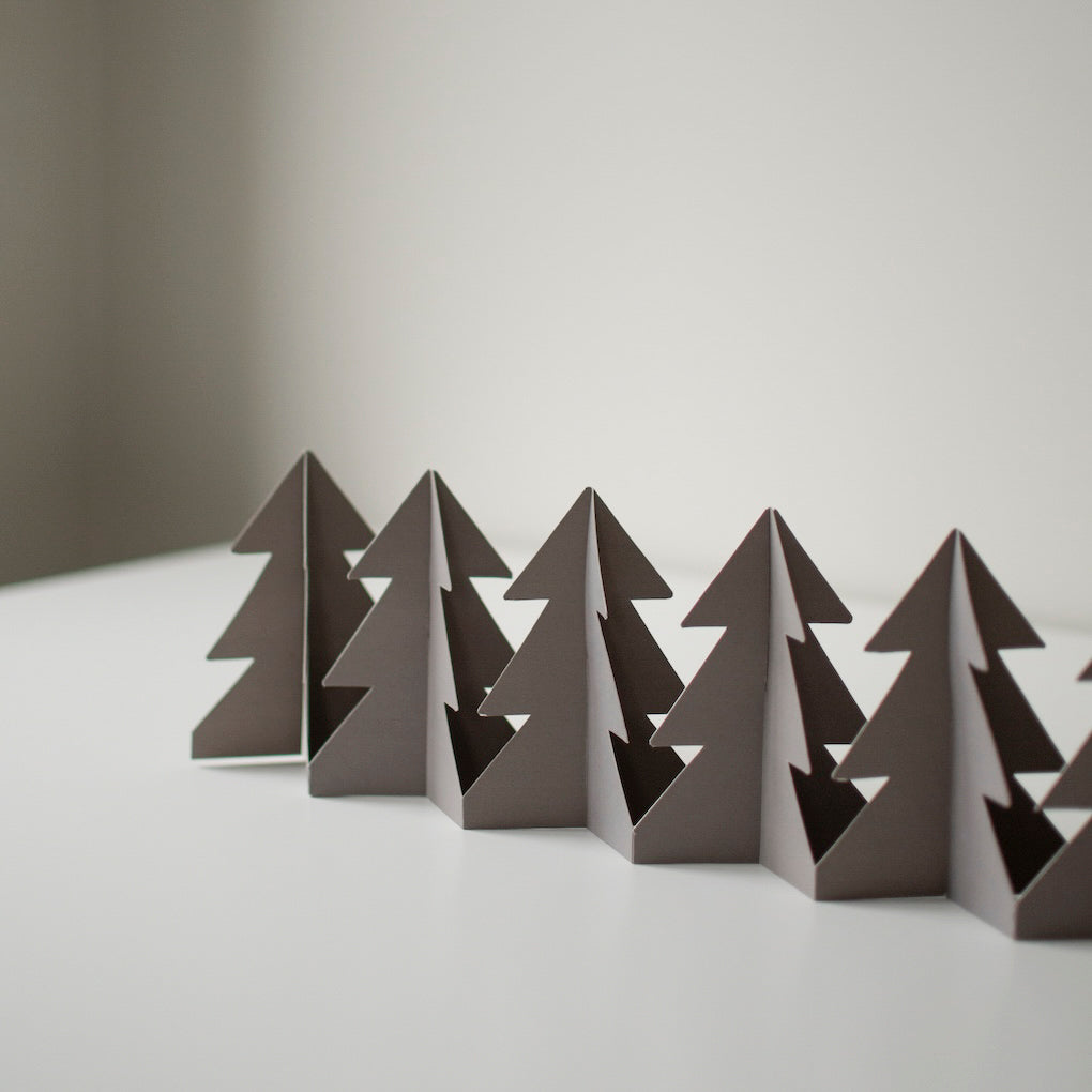Tree in a row - mole