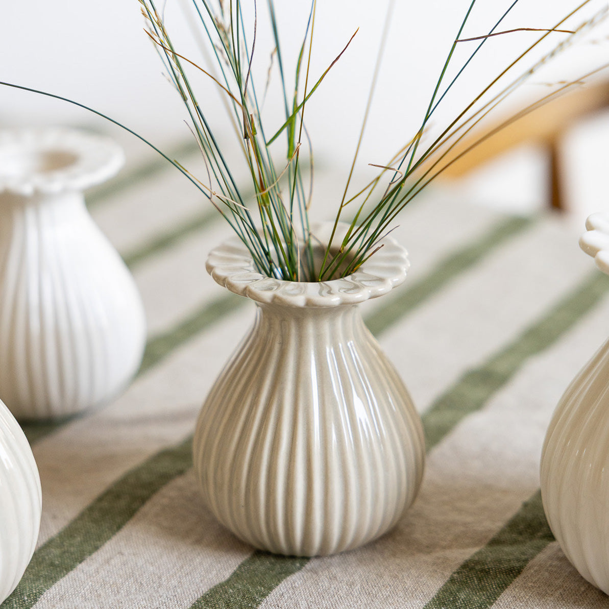 Vase Vallby - greige