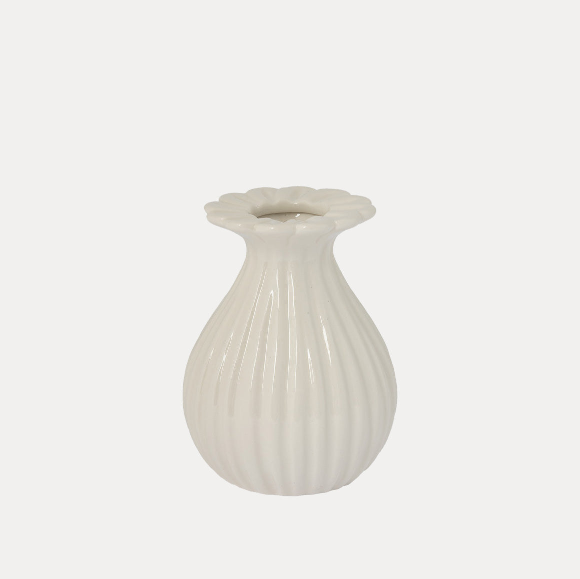 Vase Vallby - weiß