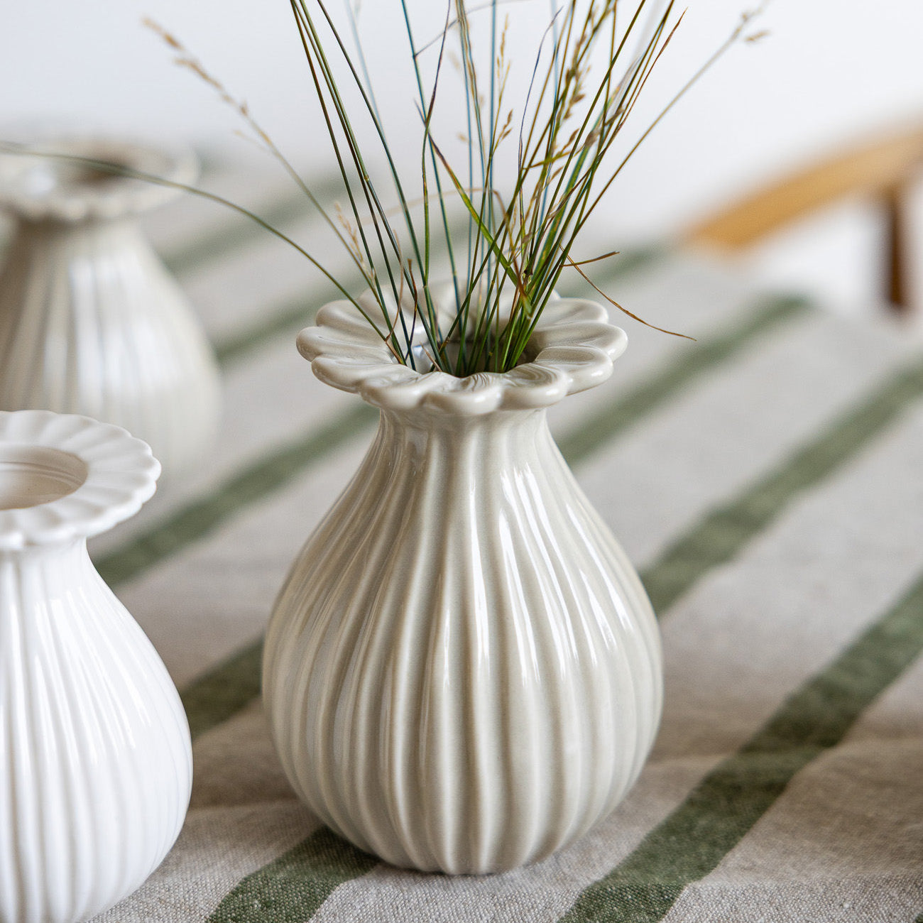 Vase Vallby - greige