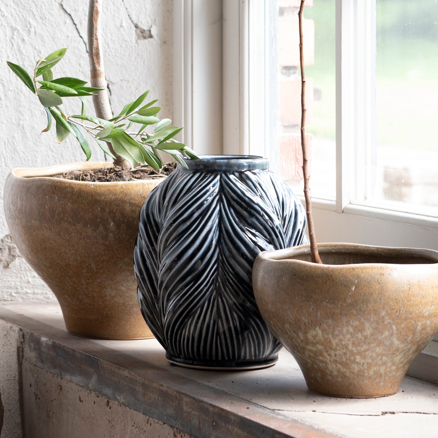 Vase Pernilla - dunkelblau