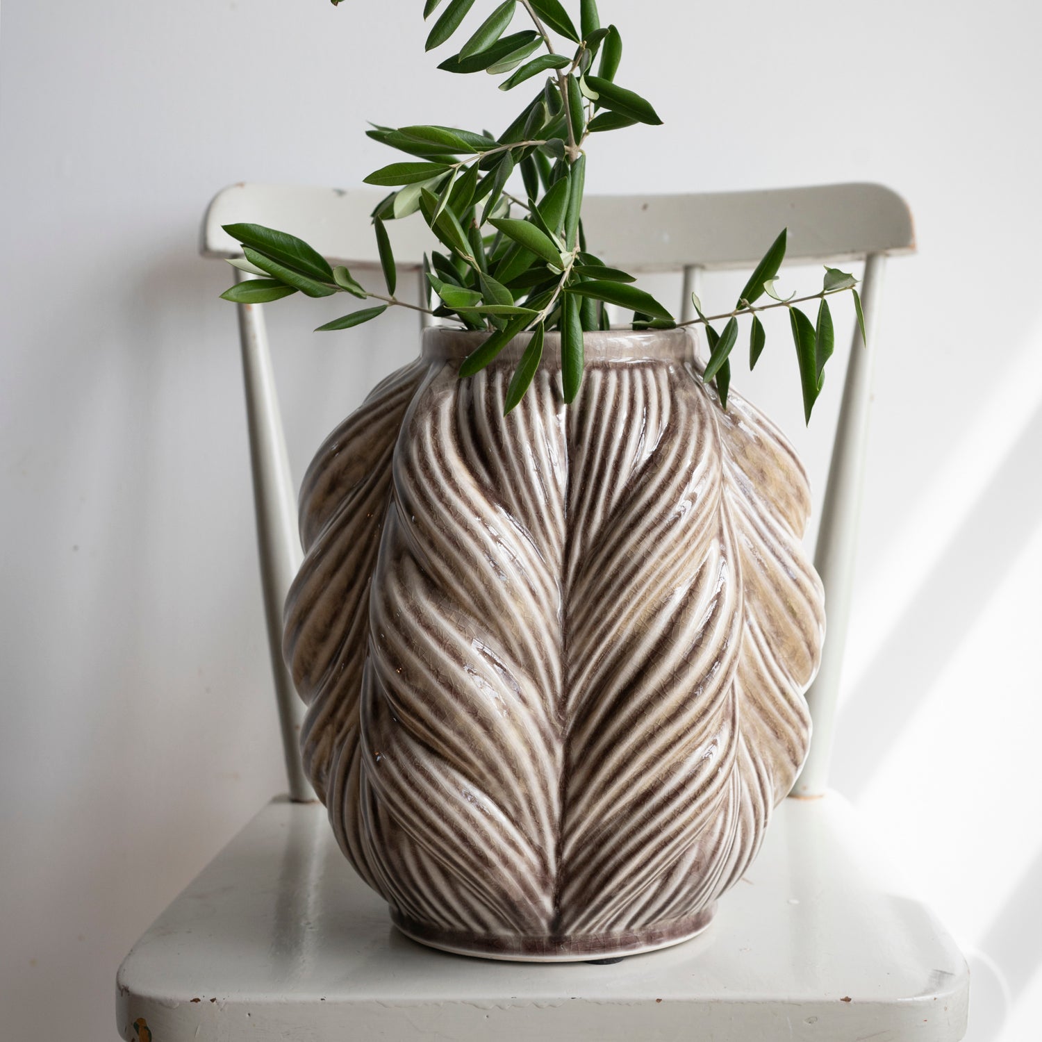 Vase Pernilla - creme