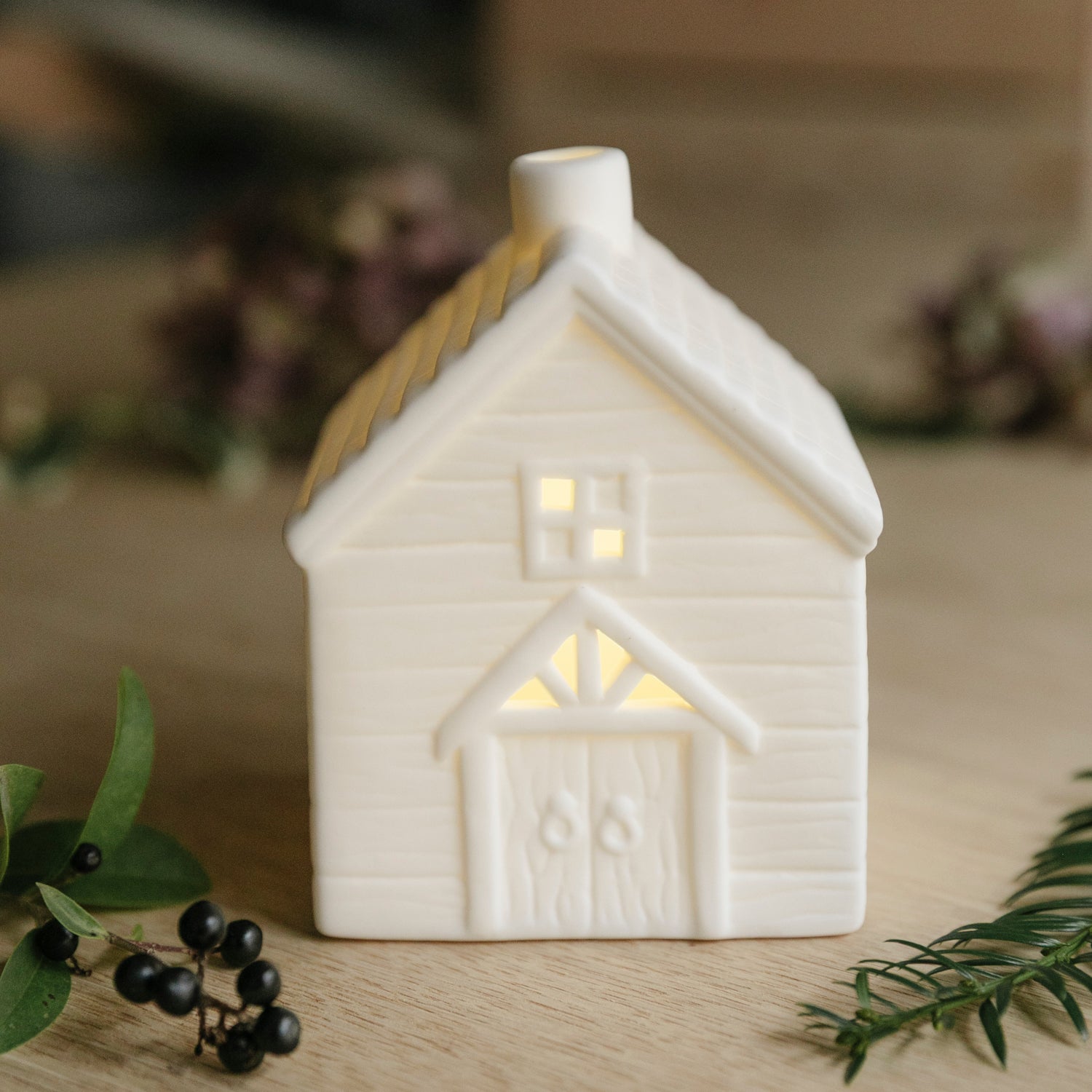 LED Lichthaus Coeur - weiß