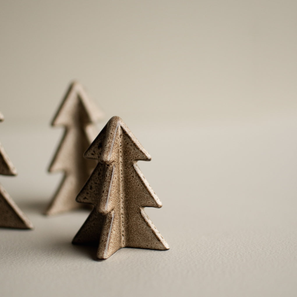 Weihnachtsdeko Winter Tree - beige