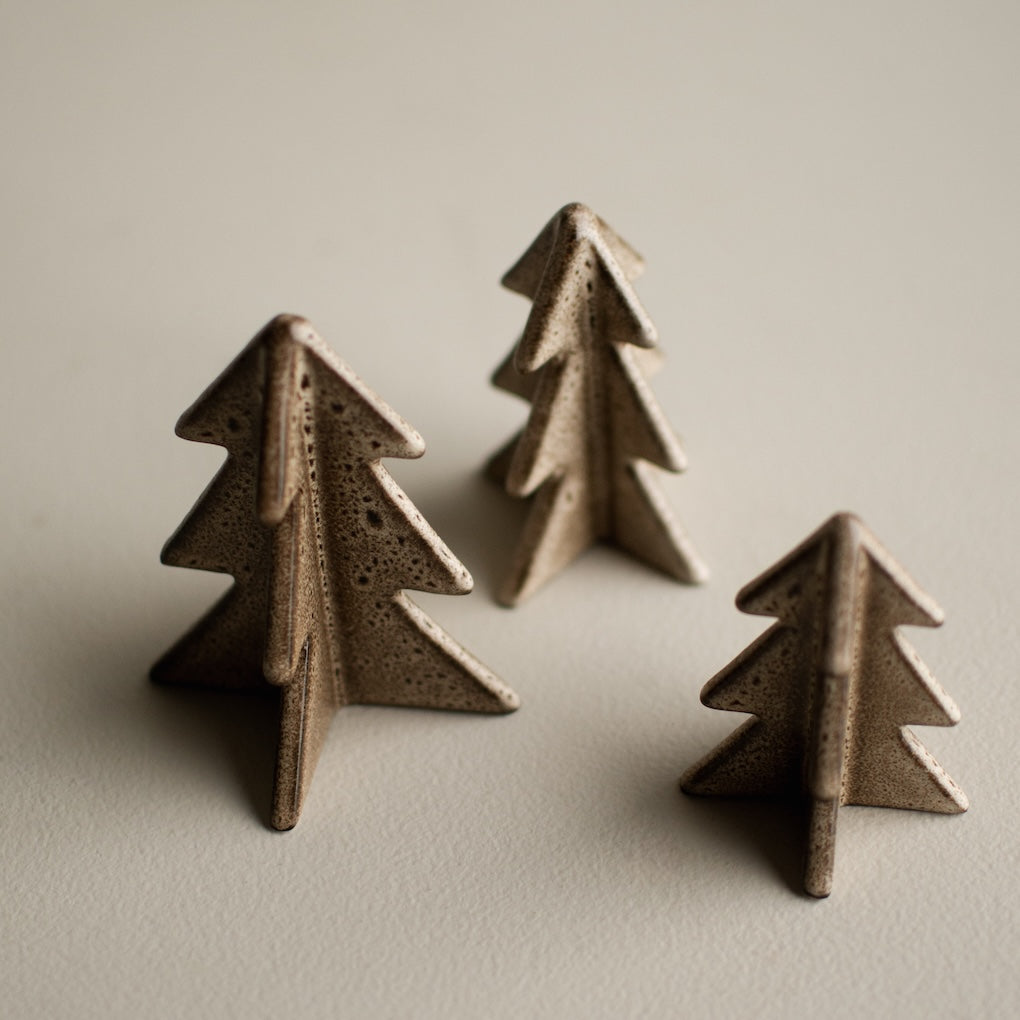 Weihnachtsdeko Winter Tree - beige