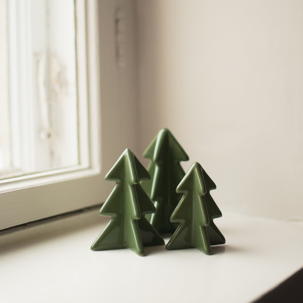 Weihnachtsdeko Winter Tree - grün