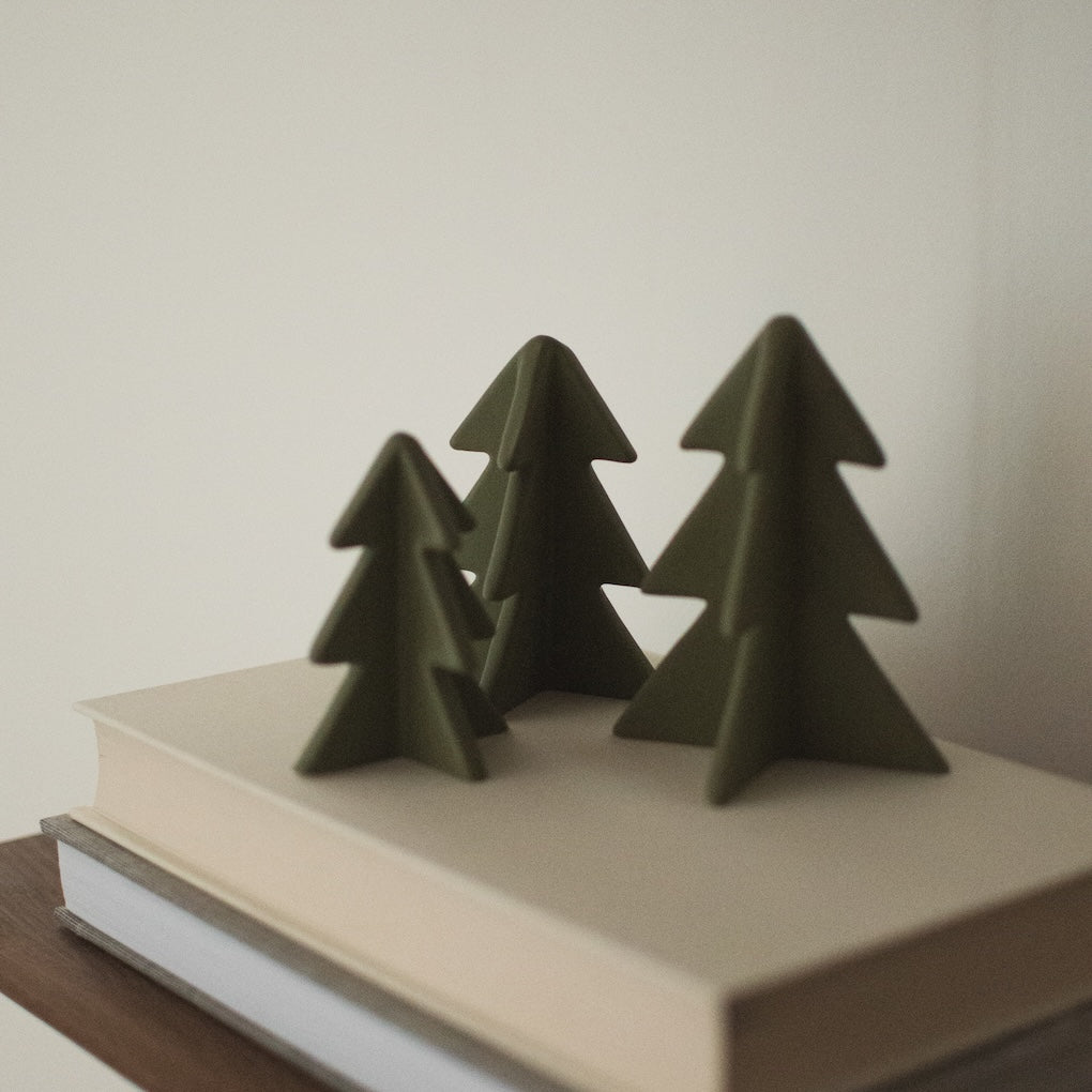 Weihnachtsdeko Winter Tree - grün