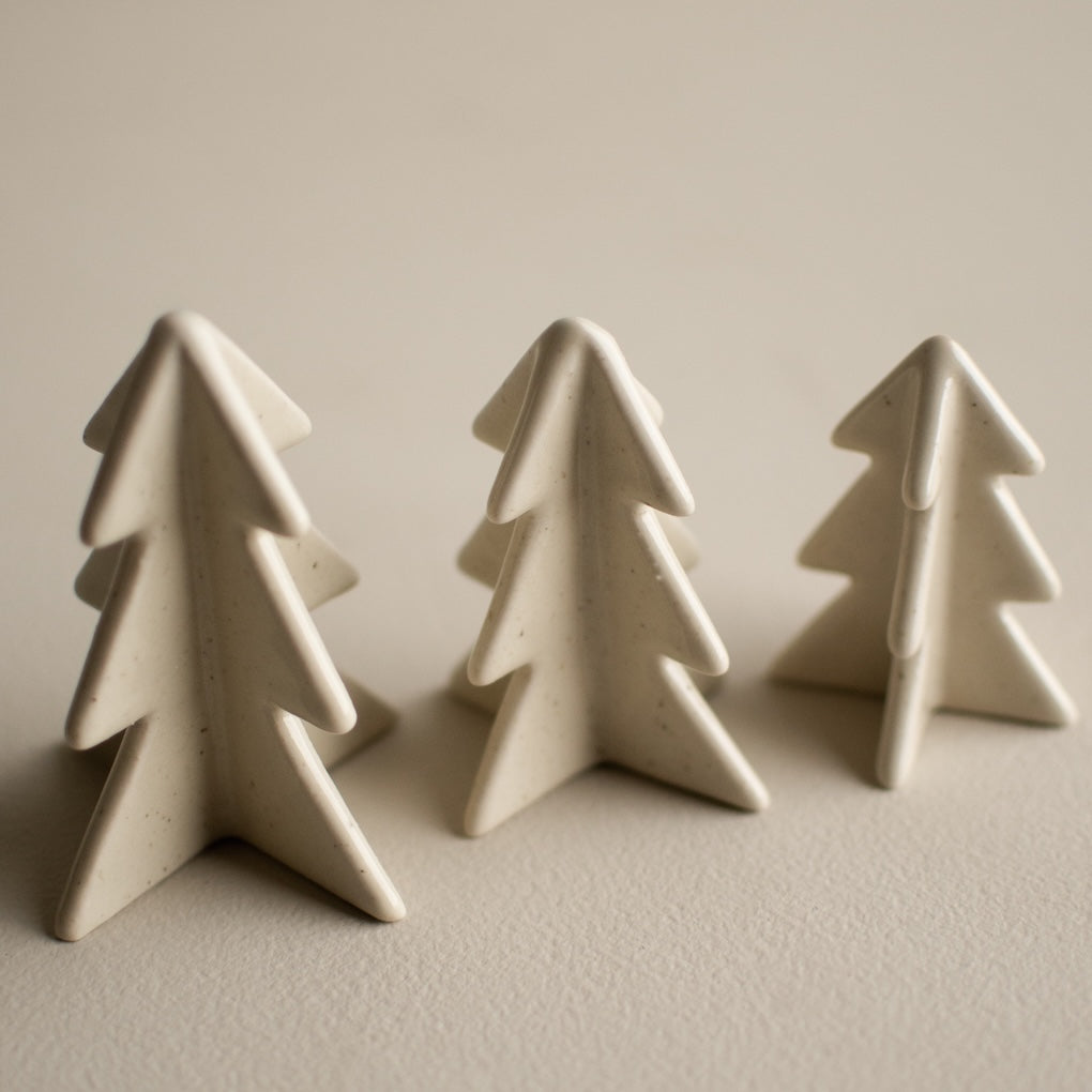 Weihnachtsdeko Winter Tree - vanilla