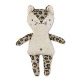 Babyrassel Leopard in natur