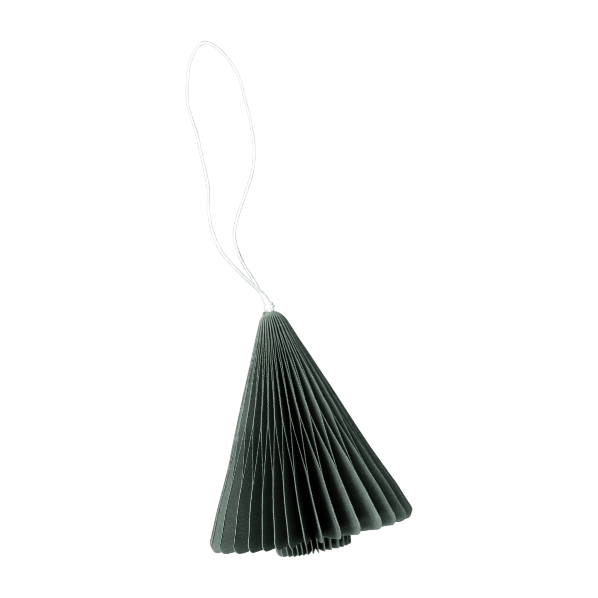 Weihnachtsbaum Papieranhänger moss