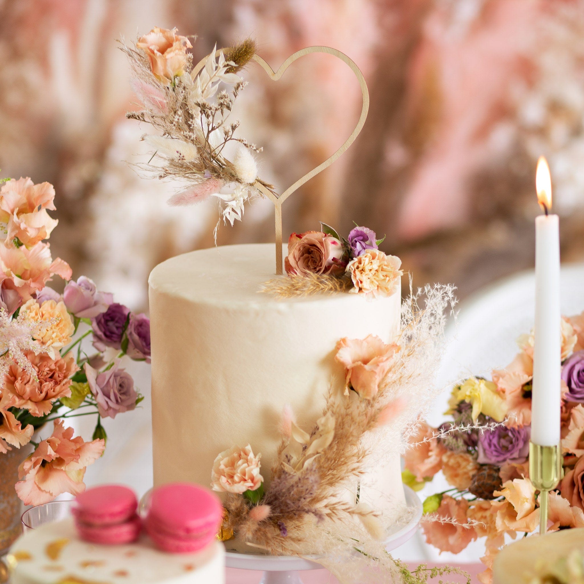 Cake Topper Herz
