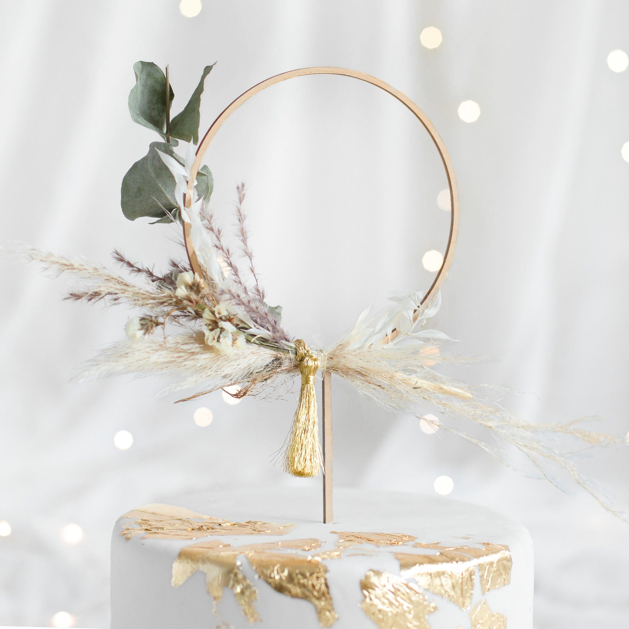 Cake Topper Kreis Hoop