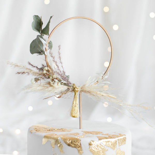 Cake Topper Kreis Hoop