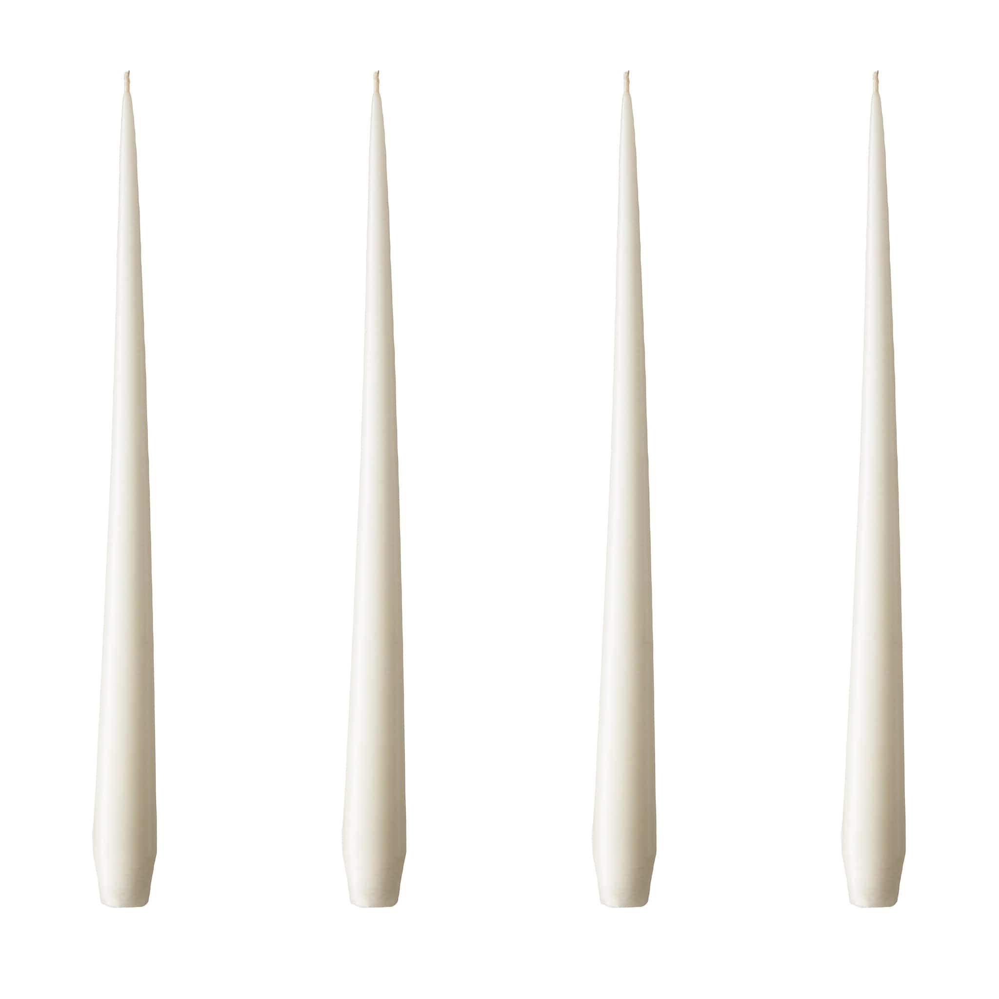 Ester & Erik Stabkerzen 32cm 4er Set - 06 ivory