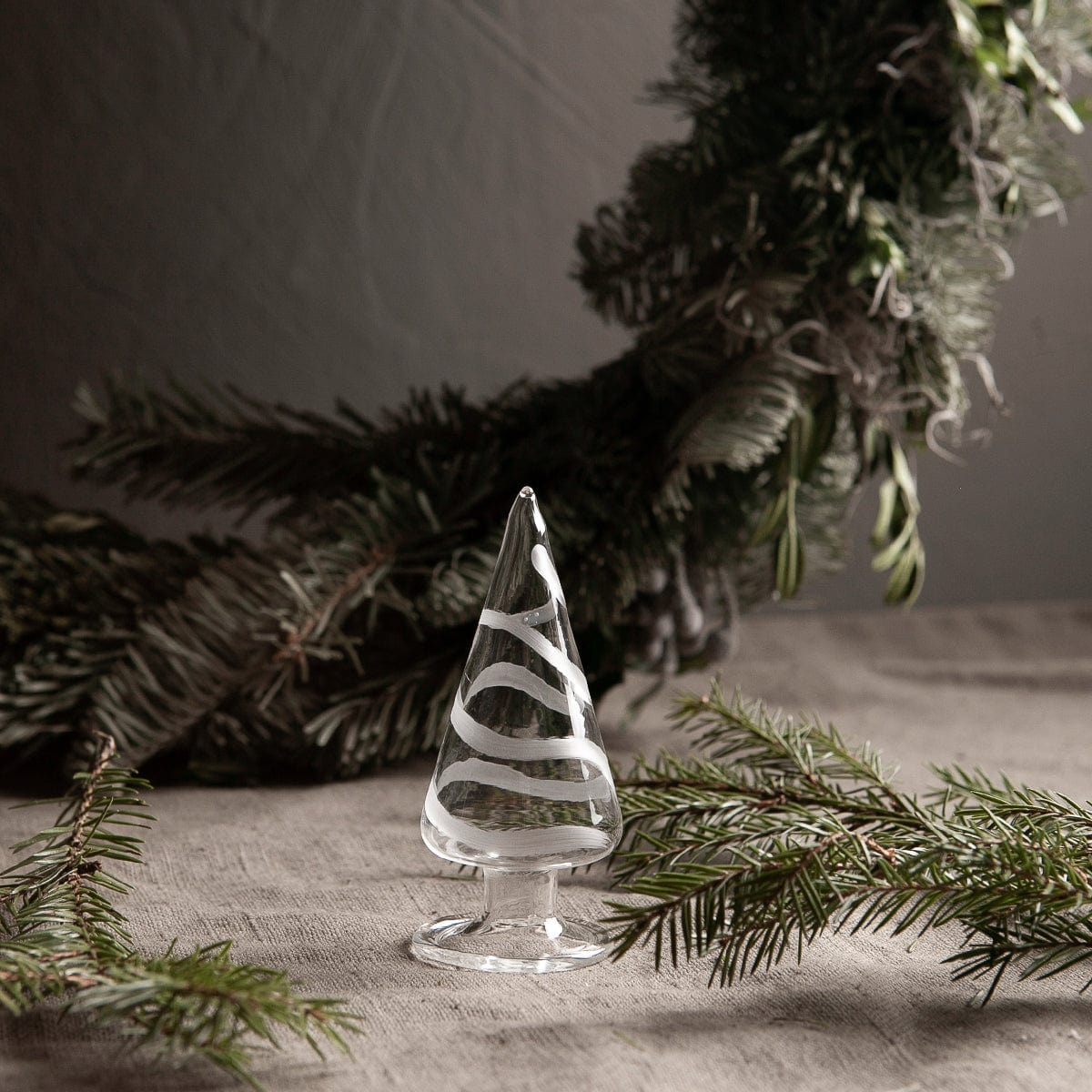 Deko Weihnachtsbaum Granbo - silber