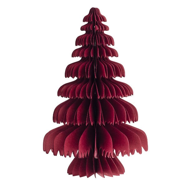 Weihnachtsbaum aus Papier Granstad - rot