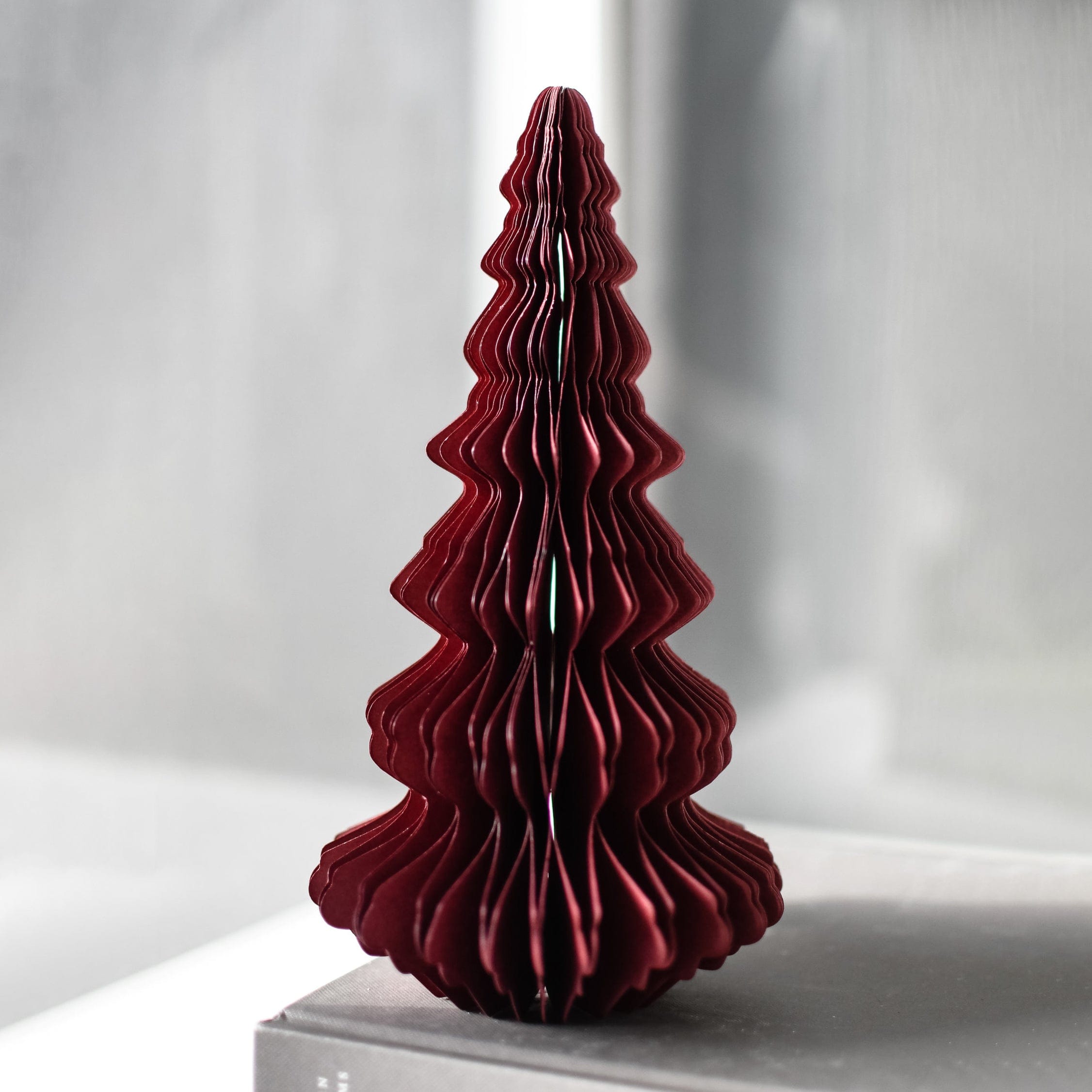 Weihnachtsbaum aus Papier Granstad - rot