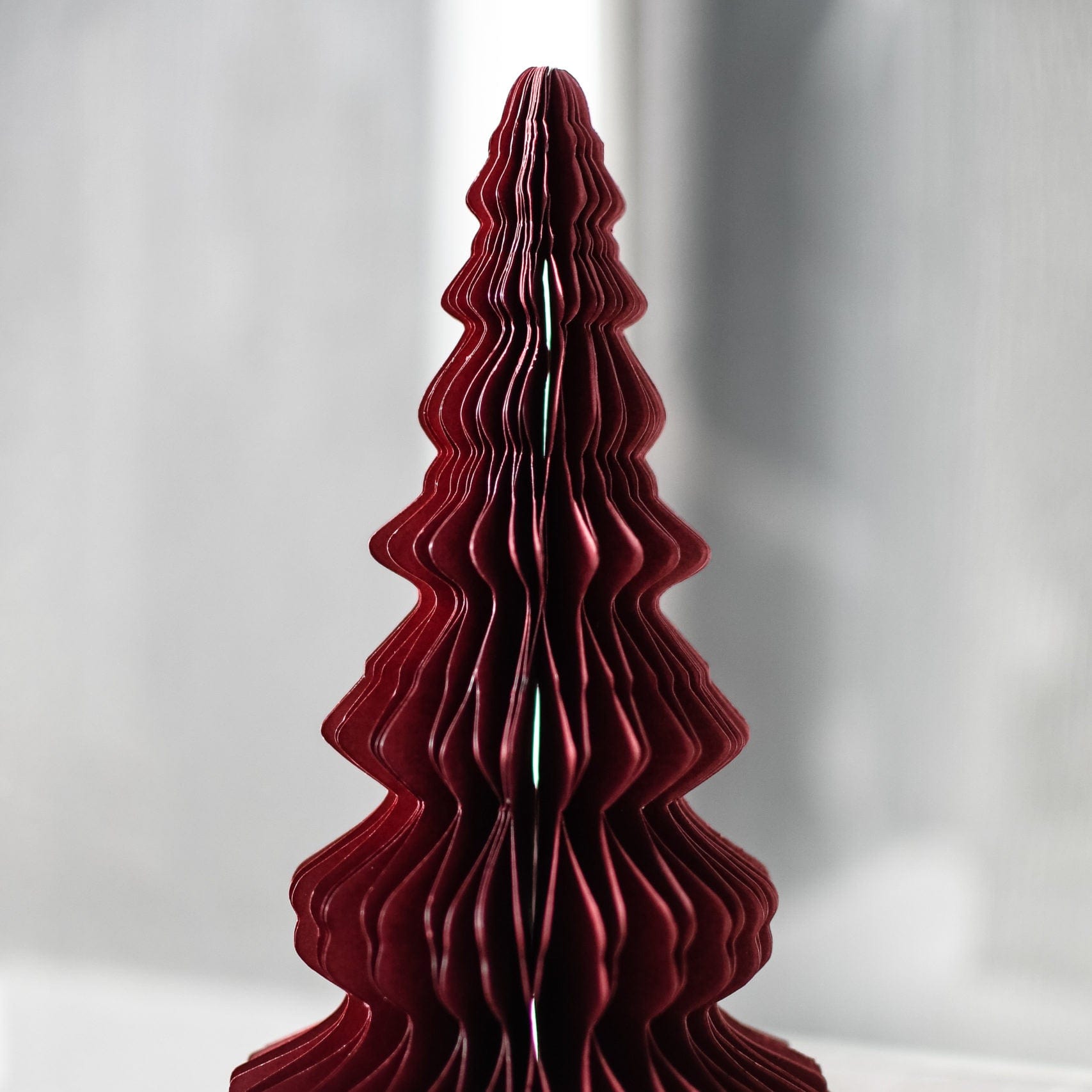 Weihnachtsbaum aus Papier Granstad - rot