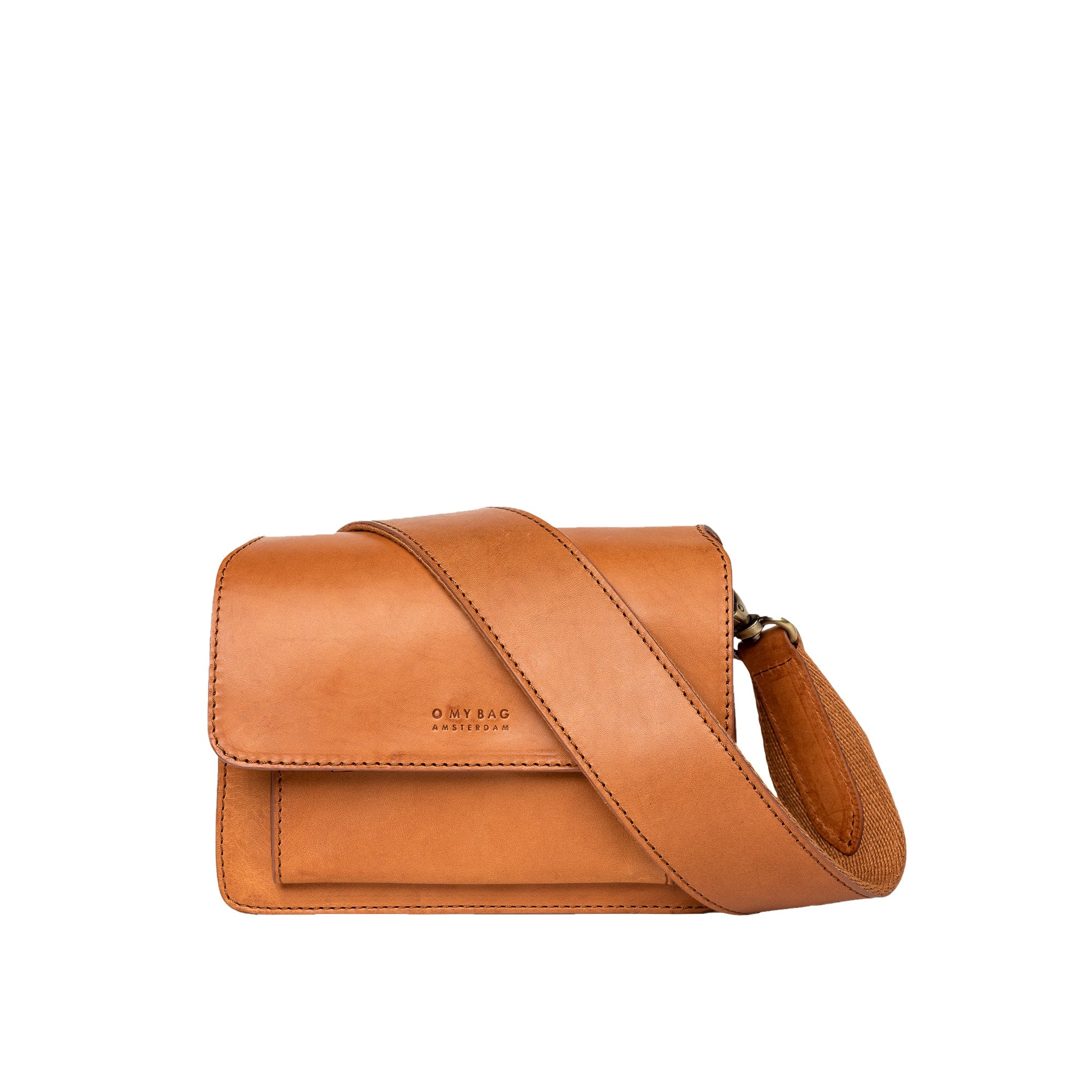 Harper mini Tasche - Leder Cognac