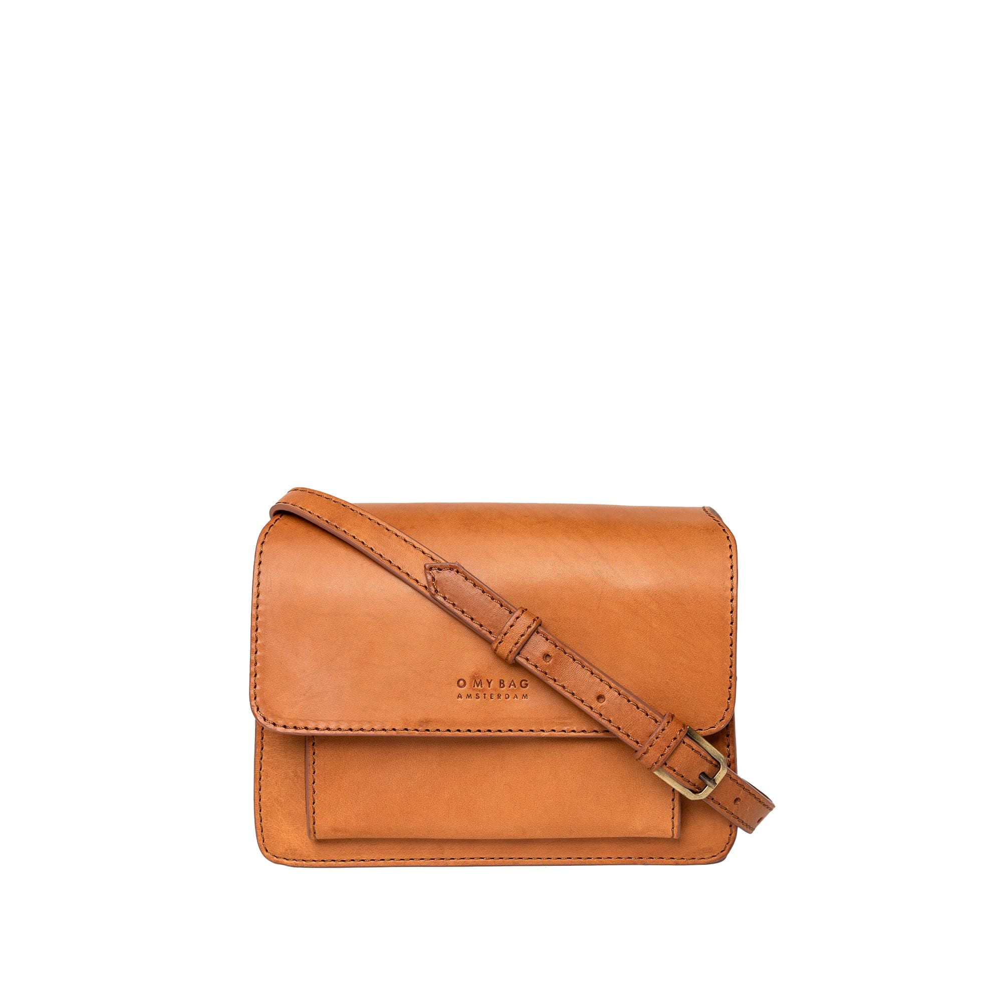 Harper mini Tasche - Leder Cognac