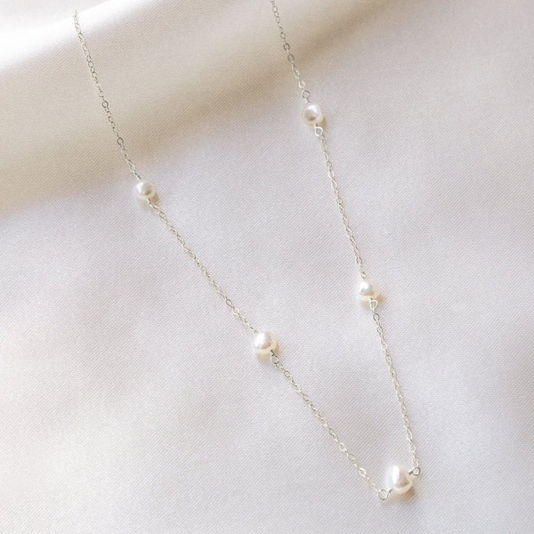 Choker Kalu silber