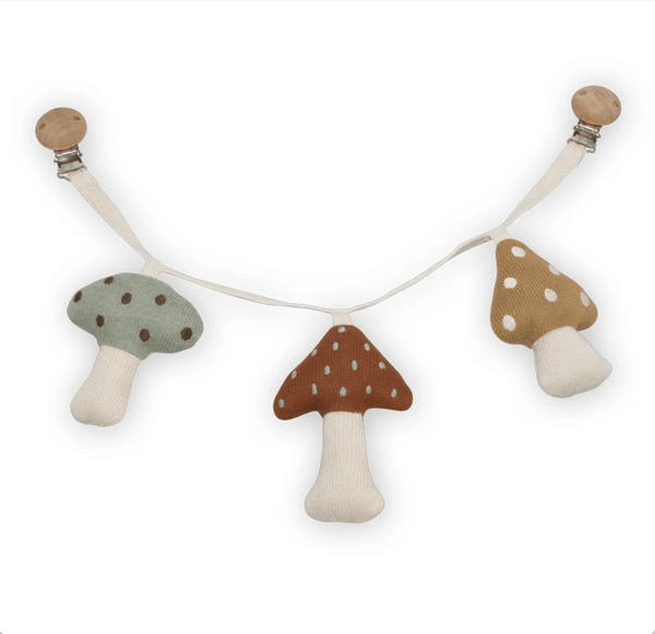 Kinderwagenkette Pilze