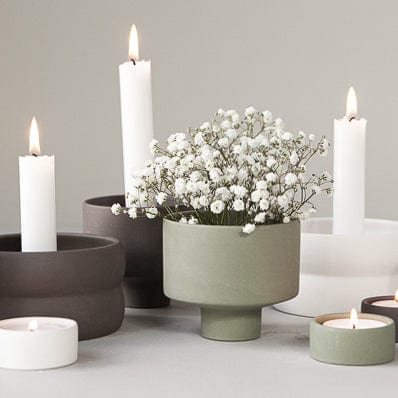 Liaved Kerzenhalter Set grün