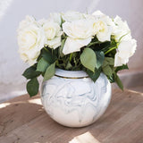 Vase marmoriert - mkono