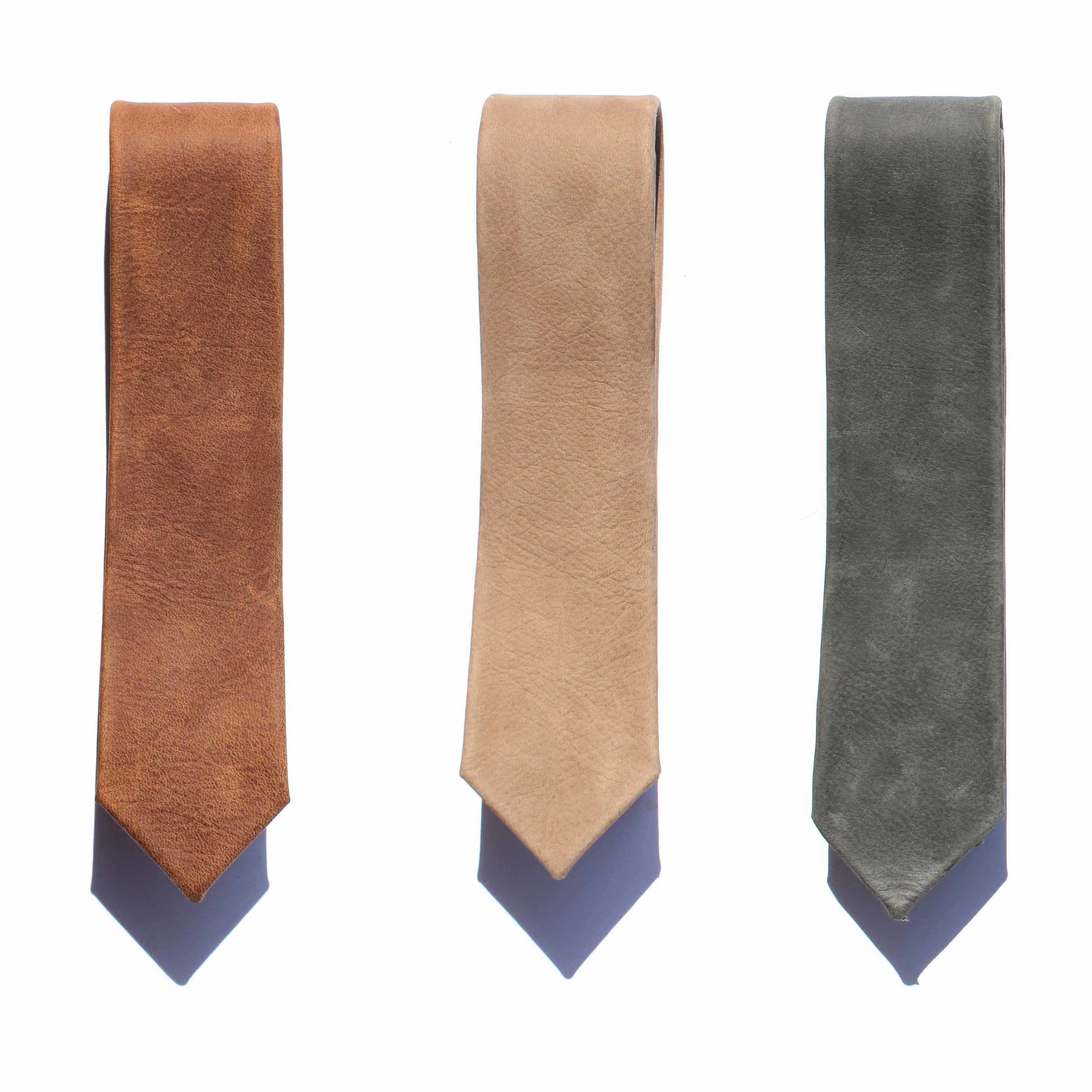 Krawatten aus Leder - mkono