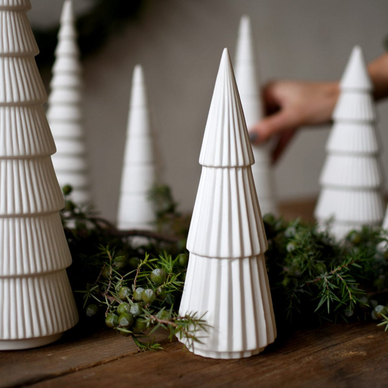 Deko Weihnachtsbaum Grandalen Weiß Skandi Storefactory