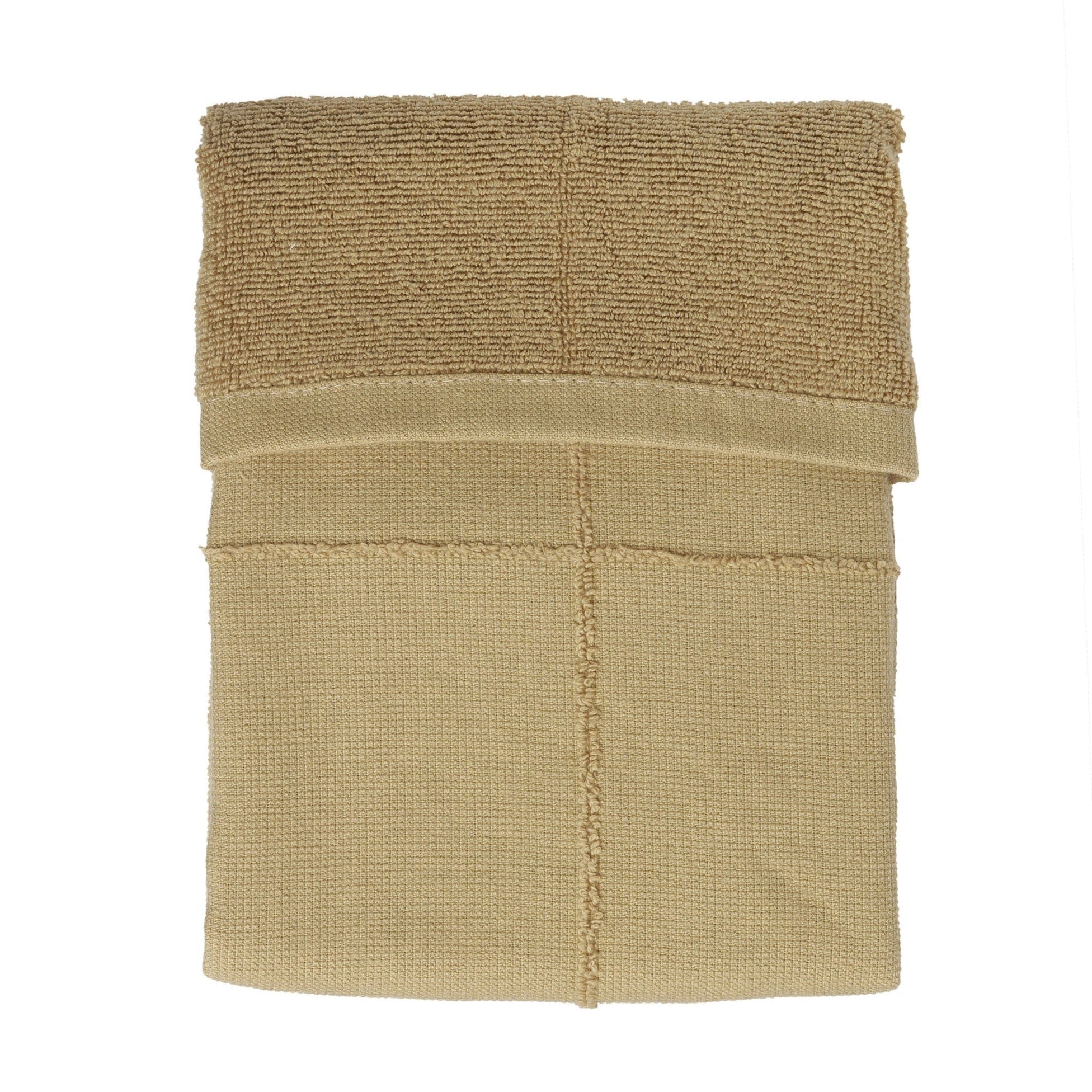 CALM Handtuch in Khaki aus Bio Baumwolle Nachhaltigkeit The Organic Company 40 x 70 cm