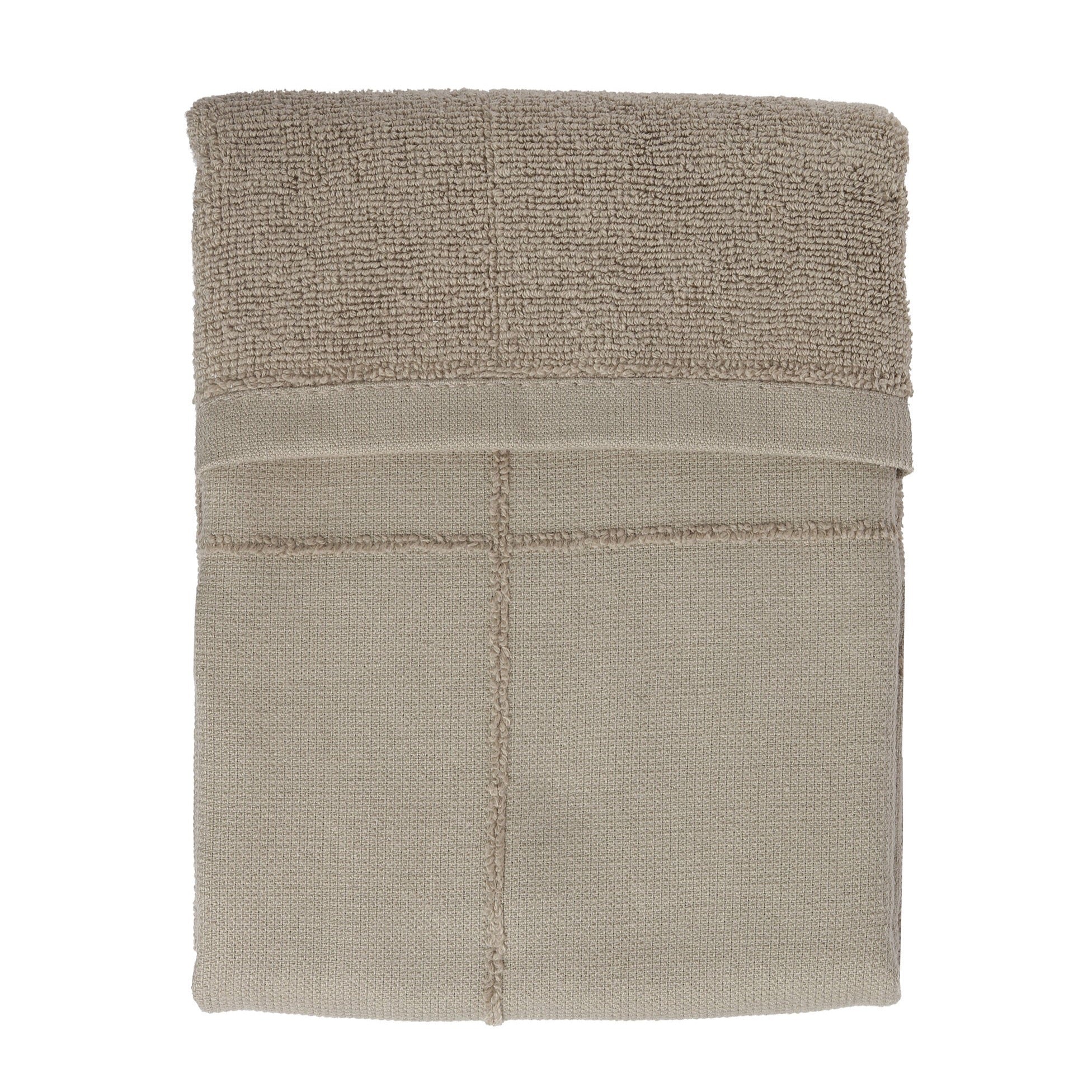 CALM Handtuch in Clay aus Bio Baumwolle Nachhaltigkeit The Organic Company 40 x 70 cm