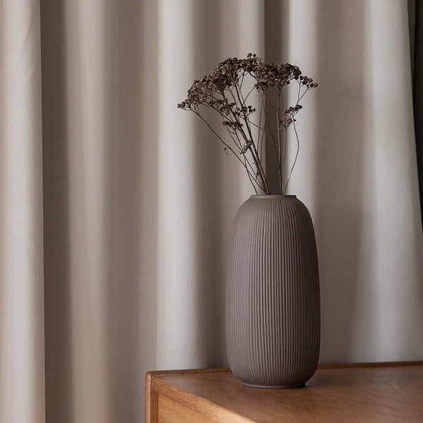 Vase Aby braun