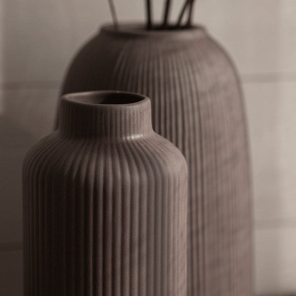 Vase Adala braun