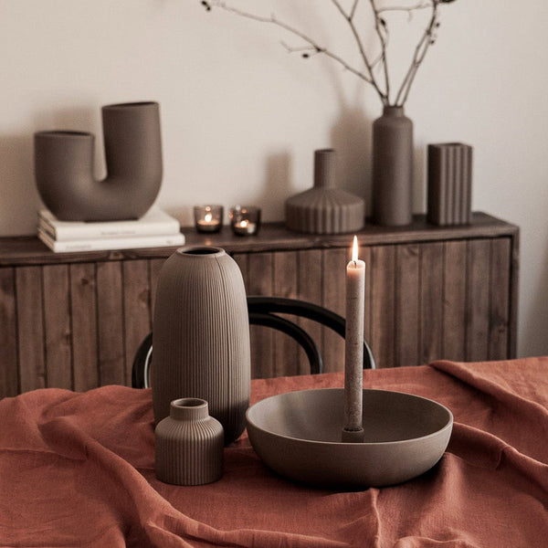 Vase Lillhagen braun