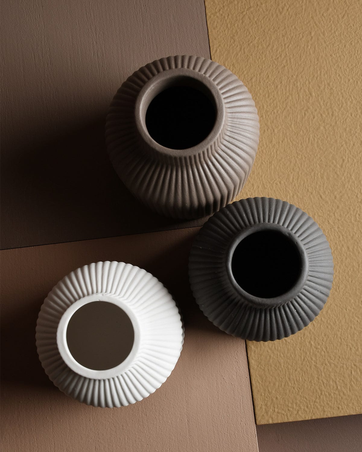 Vase Lillhagen braun