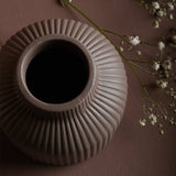 Vase Lillhagen braun