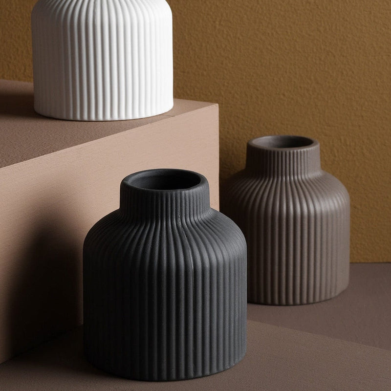 Vase Lillhagen braun