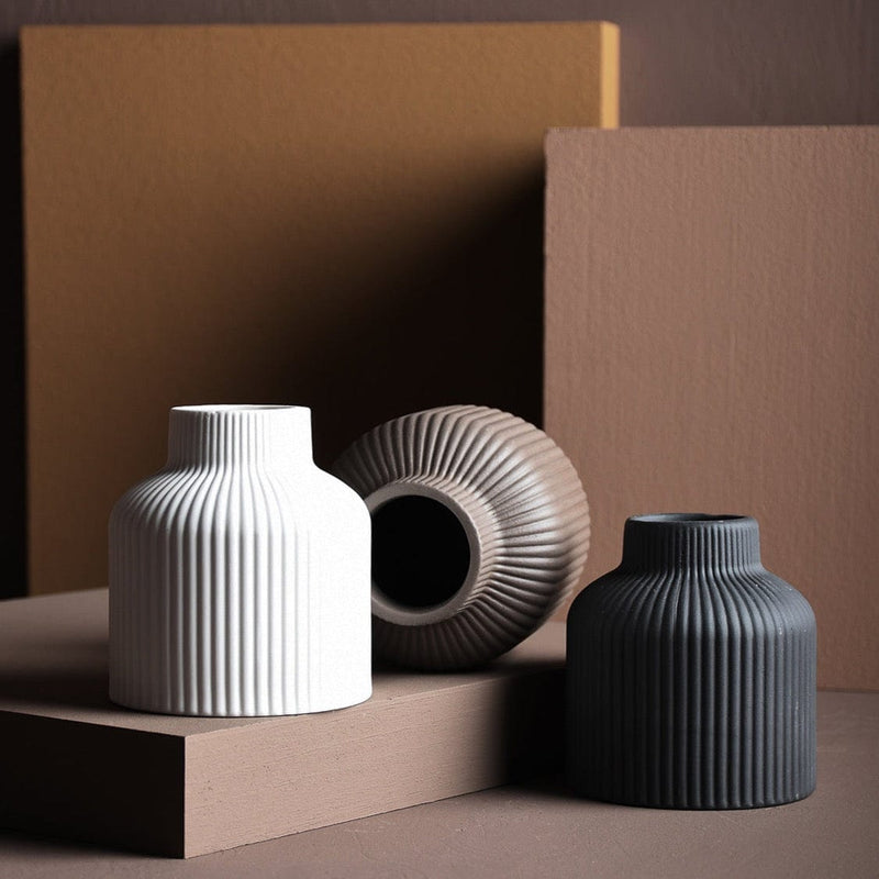 Vase Lillhagen braun