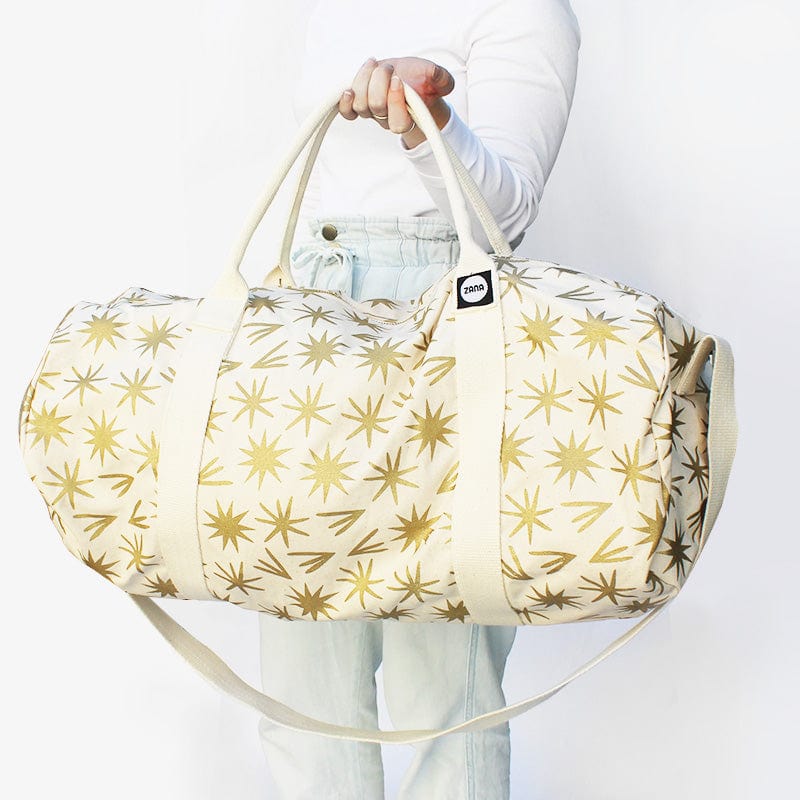 Große Tasche mit Muster Canvas Baumwolle