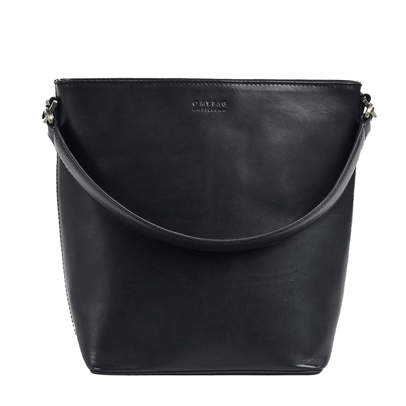 Bobbi Bucket Tasche Maxi - Leder Schwarz
