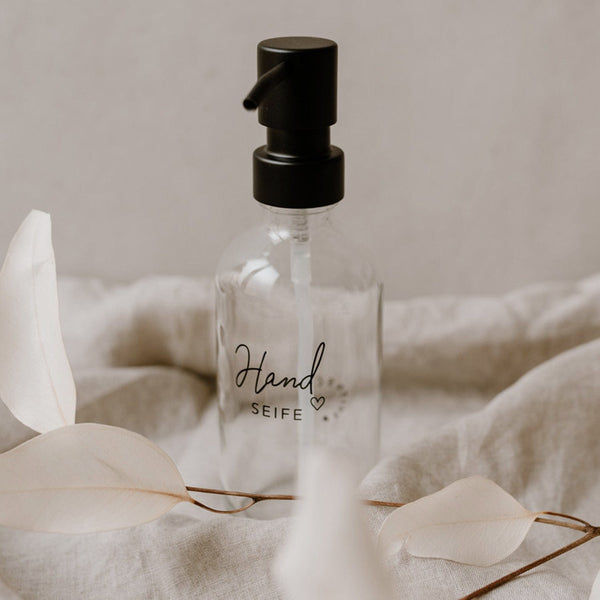 Seifenspender Handseife aus Glas 250ml