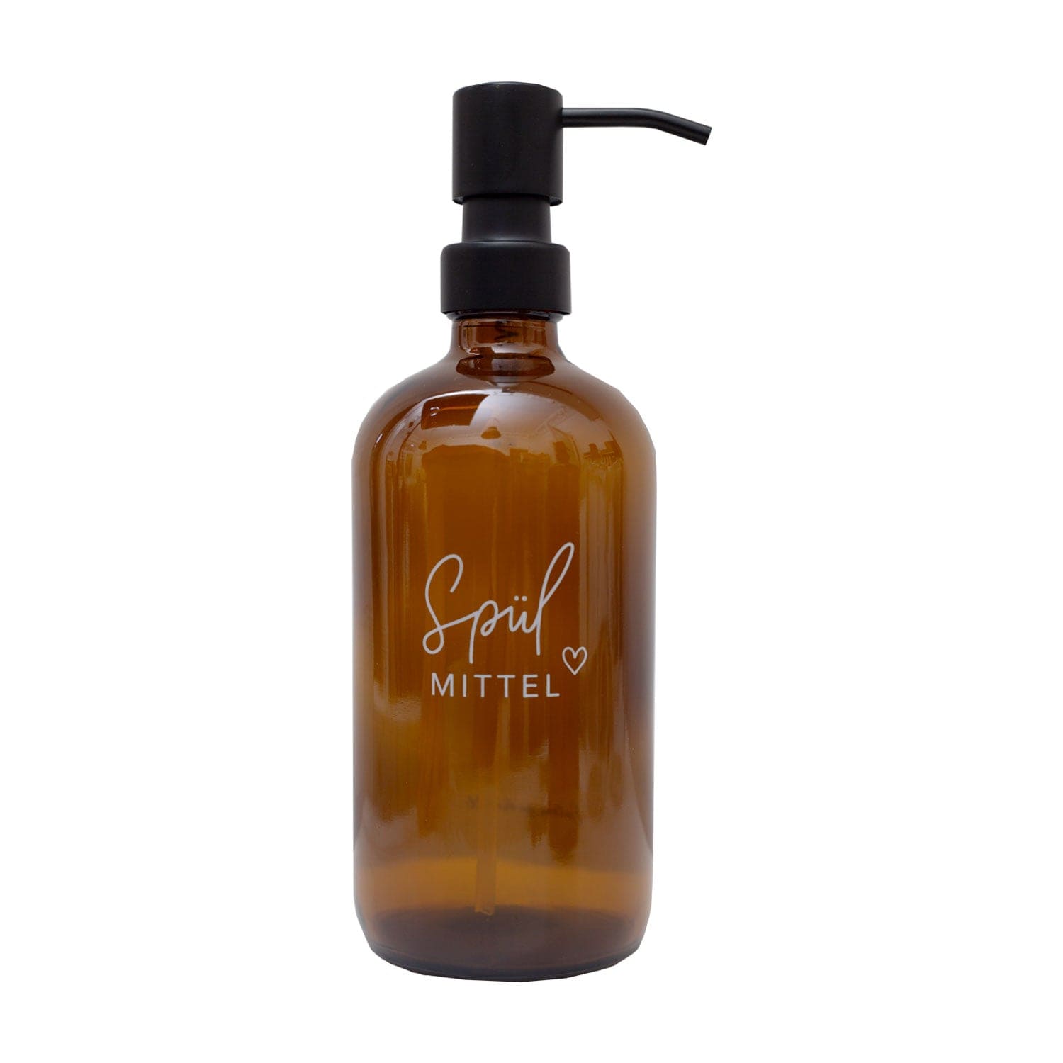 Seifenspender Spülmittel 500ml - Braunglas